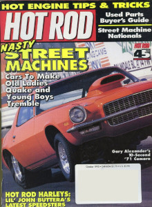 HOT ROD 1993 OCT - NEW Z28 & T/A, SAM GIANINO's TOY